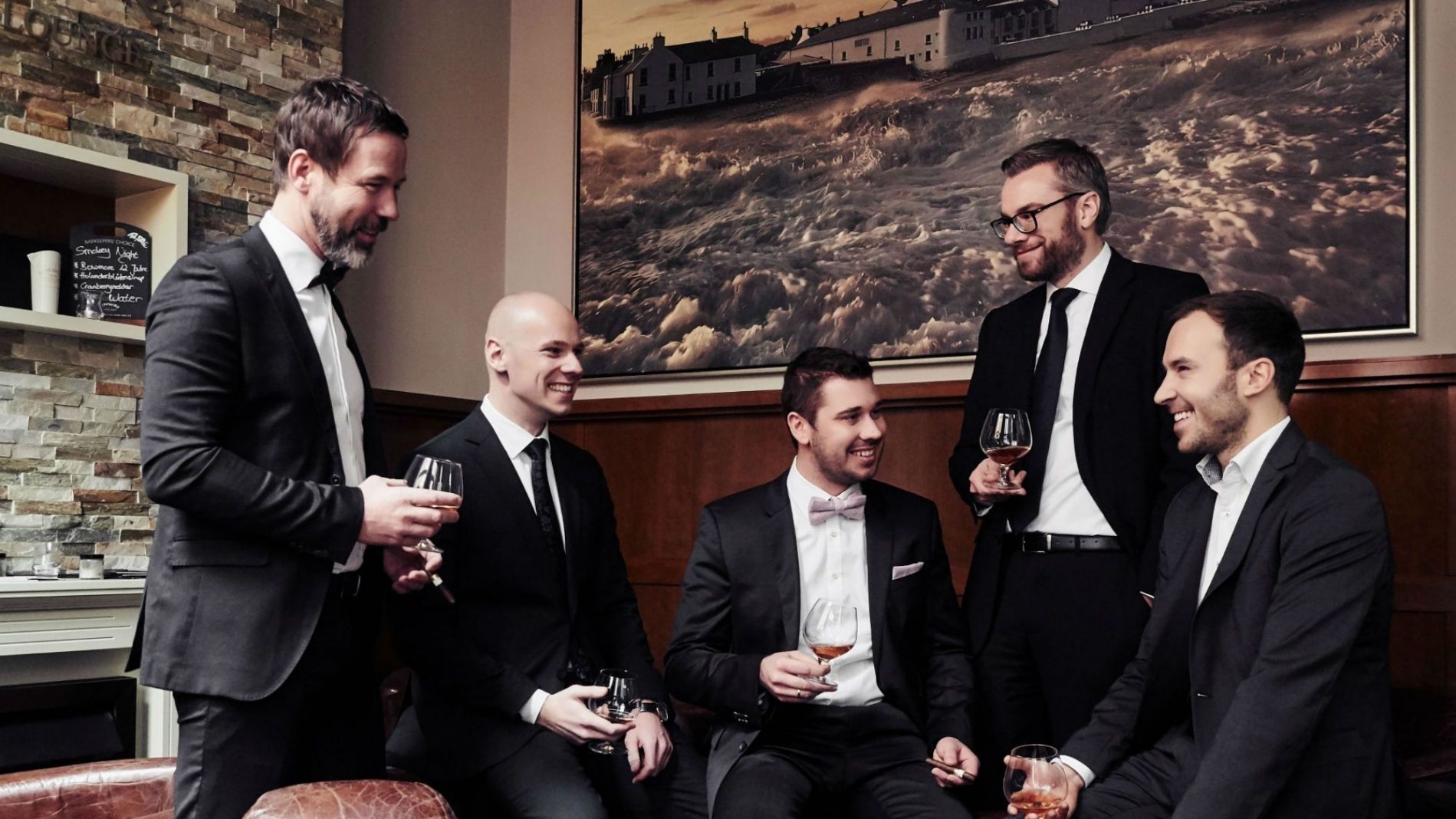 Bowmore Cigar Lounge in der Harry's New-York Bar Hannover